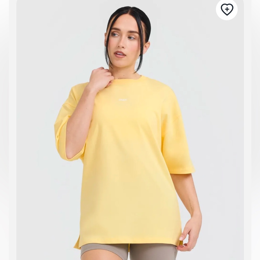 Oner Active RTB Graphic T-shirt sherbet yellow
